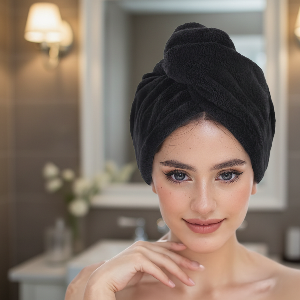 Praktisches Waschhandtuch – Mikrofaser, schnell trocknend – Badezimmer, Spa