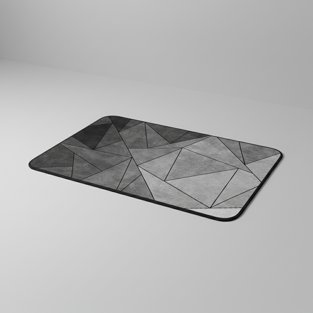 Rectangular Bathroom Mat - Quick-Dry Material – Home, Bathroom