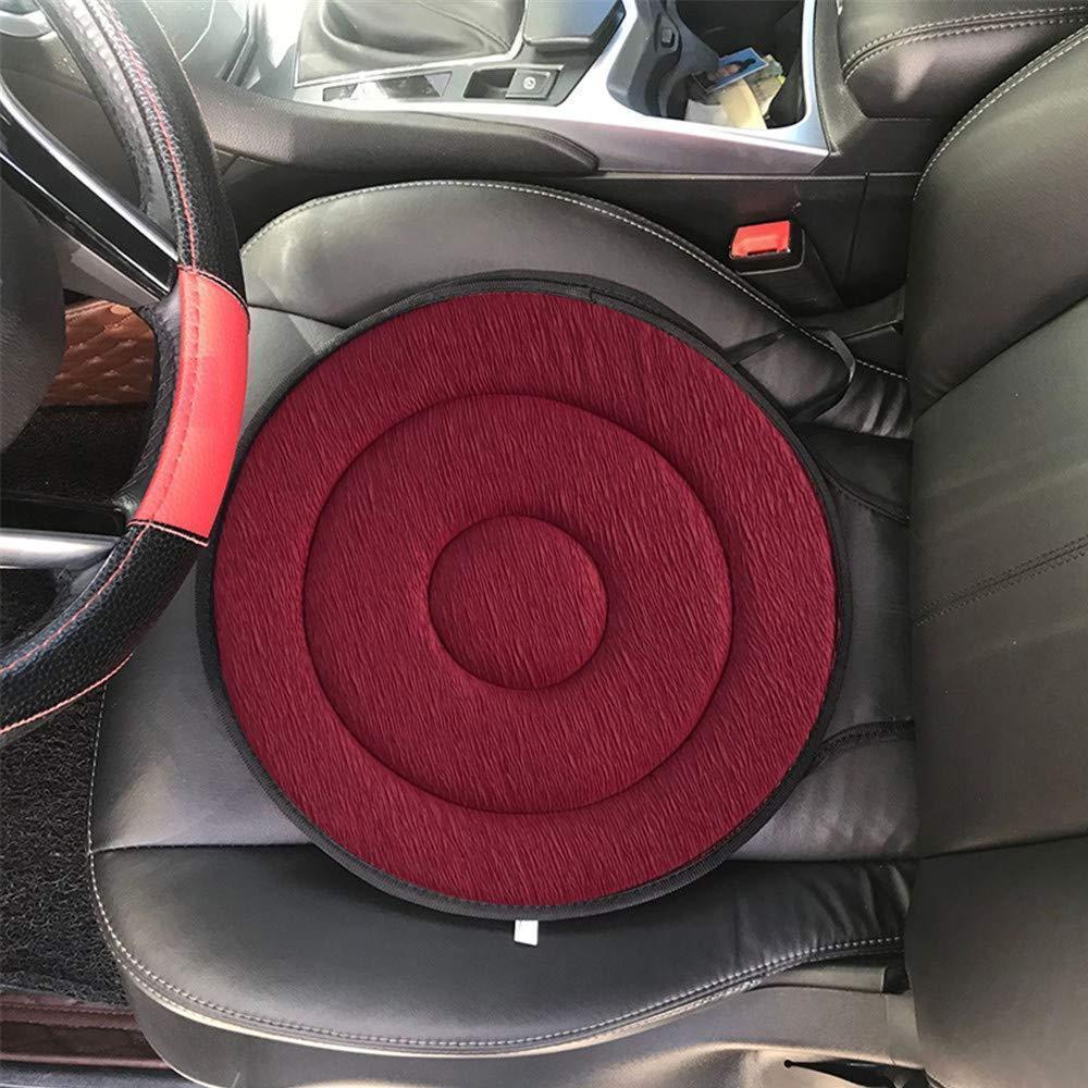 Rotatable Memory Seat Cushion with Anti-Slip Base – Comfort, Posture Support