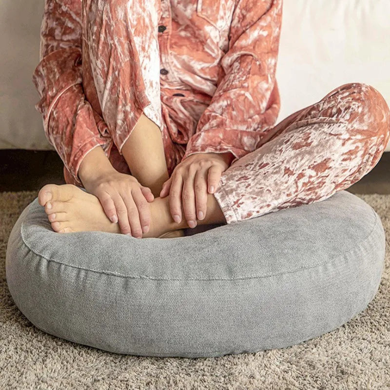 Round Meditation Cushion – Yoga, Relaxation