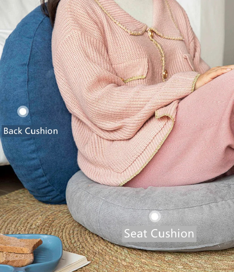 Round Meditation Cushion – Yoga, Relaxation