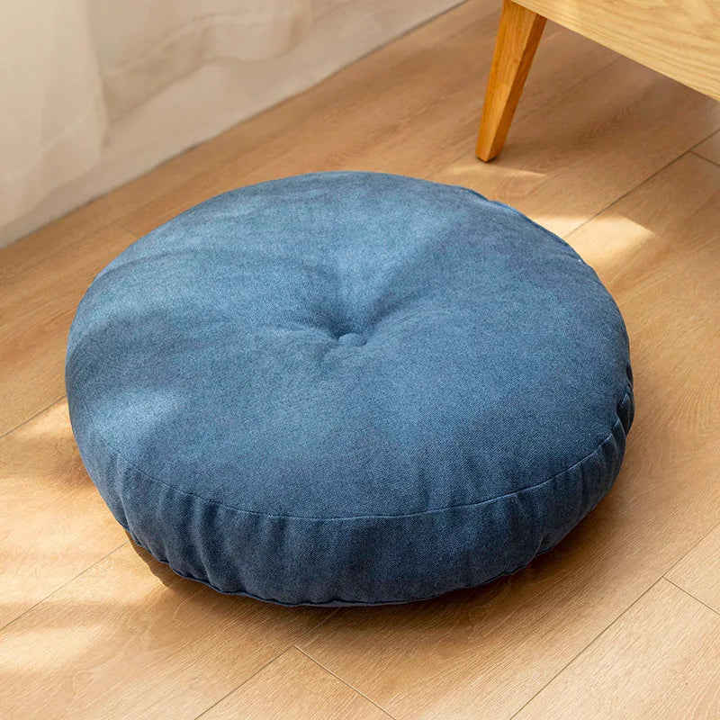 Round Meditation Cushion – Yoga, Relaxation