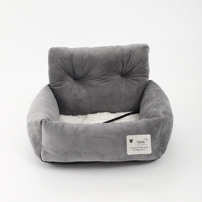 Safe Dog Car Seat – Travel, Comfort for Small Dogs