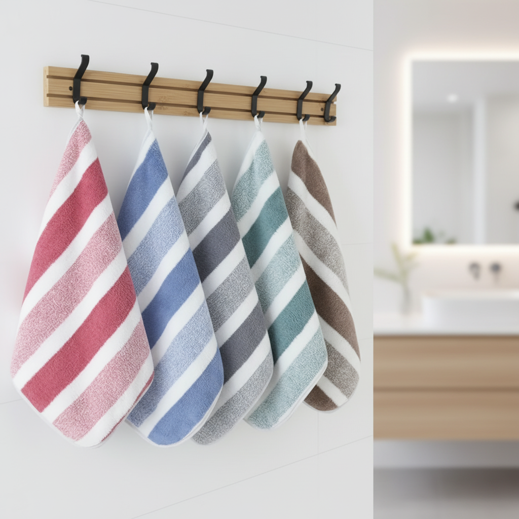 Soft Absorbent Cloths – Ideal for Home Use, Quick Drying