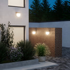 Solar Globe LED Wall Light | Smart Dimmable – Garden, Patio