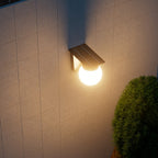 Solar Globe LED Wall Light | Smart Dimmable – Garden, Patio