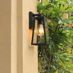 Verona Outdoor Wall Lamp | Modern Lantern Light – Garden, Patio