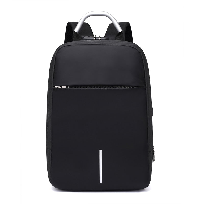 Water-Resistant Anti-Theft Backpack with USB Charging Port – Travel, Commuting