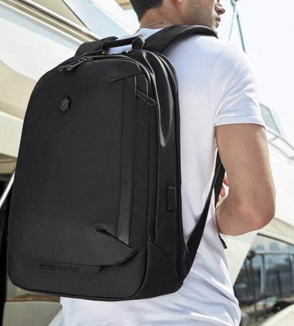 Water-Resistant Multifunction Backpack with Anti-Theft Compartments – Travel, Outdoor