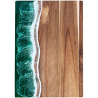 Wave Resin Cutting Board | Acacia Wood – Kitchen, Dining