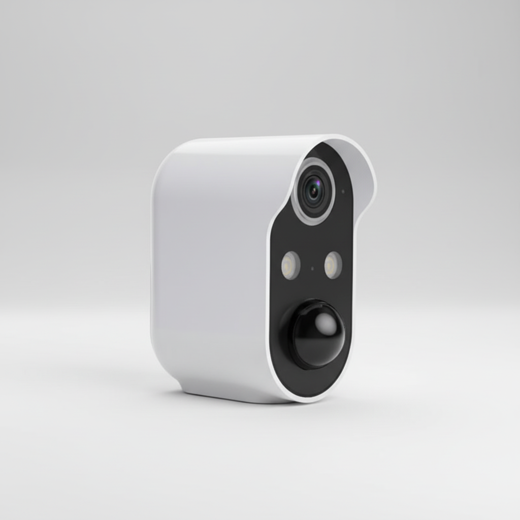 Wireless Outdoor Camera - Battery-Operated, Night Vision – Home Security, Outdoor Monitoring