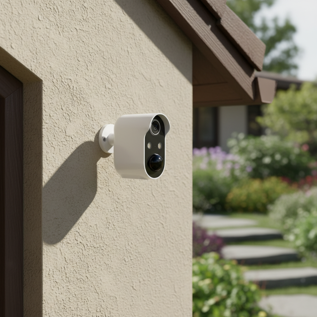 Wireless Outdoor Camera - Battery-Operated, Night Vision – Home Security, Outdoor Monitoring