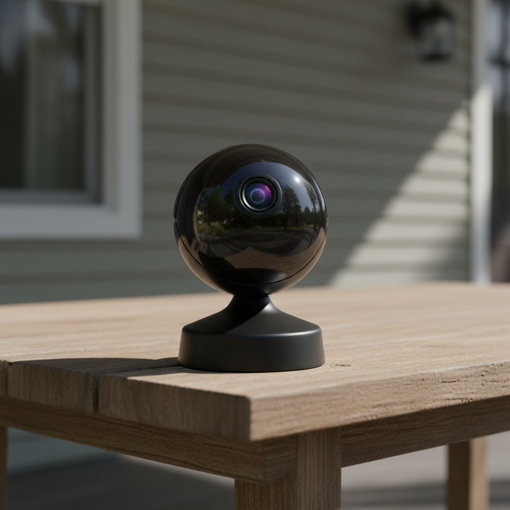 Wireless Outdoor Camera - Battery-Powered, Night Vision – Home Security, Outdoor Monitoring